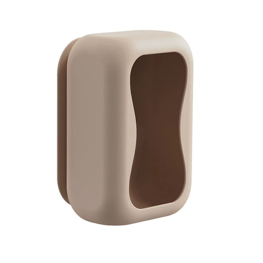 Punch-Free Silicone Tissue Box with Suction Cup Stable Large Paper Towels Box for Home Car
