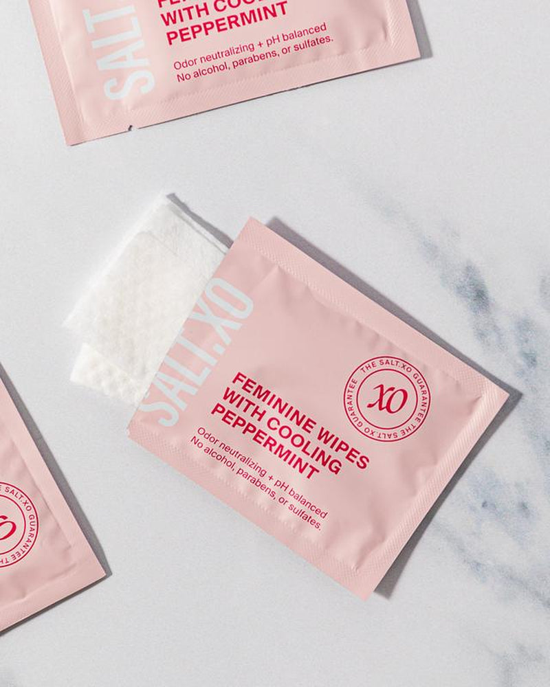 Salt.Xo Fresh All over Feminine Mint Wipes