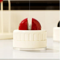 Knife Sharpener | Portable Rapid Knife Sharpener & Kitchen Knife Sharpener (With Suction Base) | for Knives, Scissors, Cleavers & Outdoor Tools | Sharpener (Non-Slip)