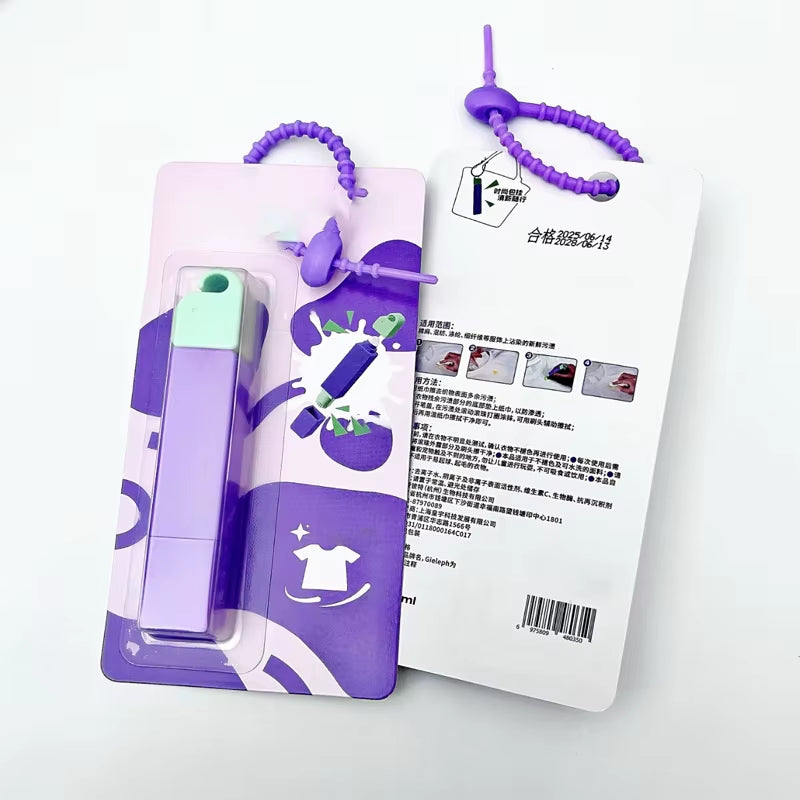 12Ml No Wash Stain Remover Pens Double Head Portable Cleaning Brushes Clothes Fabric Washing Free Grease Go Out Cleaning Tool