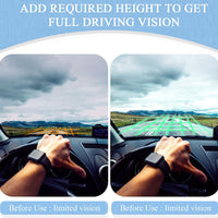 Memory Foam Seat Cushion W/Lumbar Support Pillow for Back & Sciatica Pain Relief