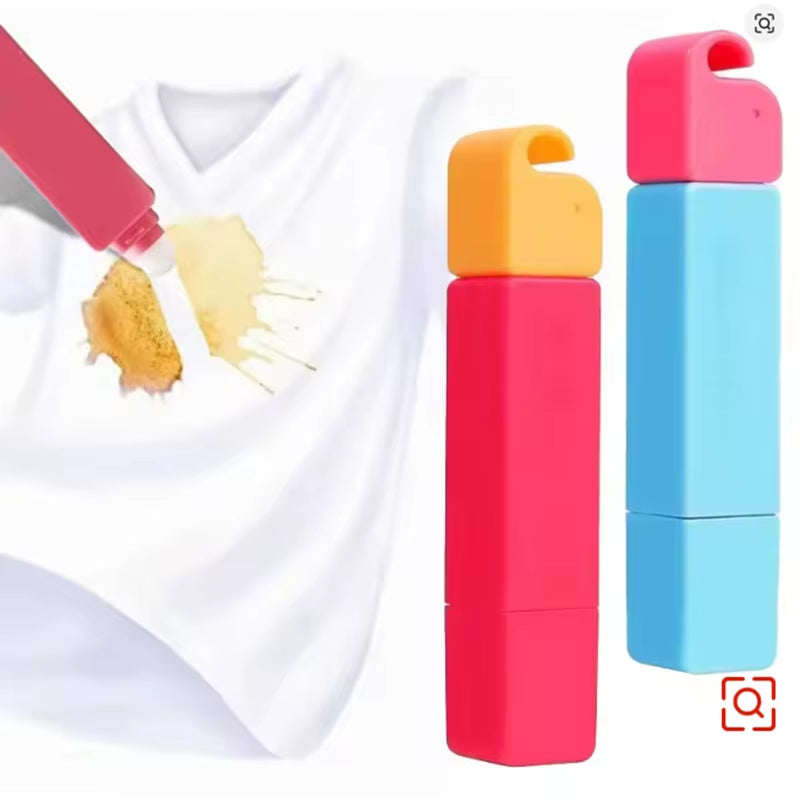 12Ml No Wash Stain Remover Pens Double Head Portable Cleaning Brushes Clothes Fabric Washing Free Grease Go Out Cleaning Tool
