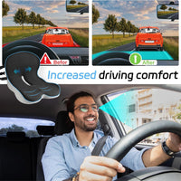 Memory Foam Seat Cushion W/Lumbar Support Pillow for Back & Sciatica Pain Relief