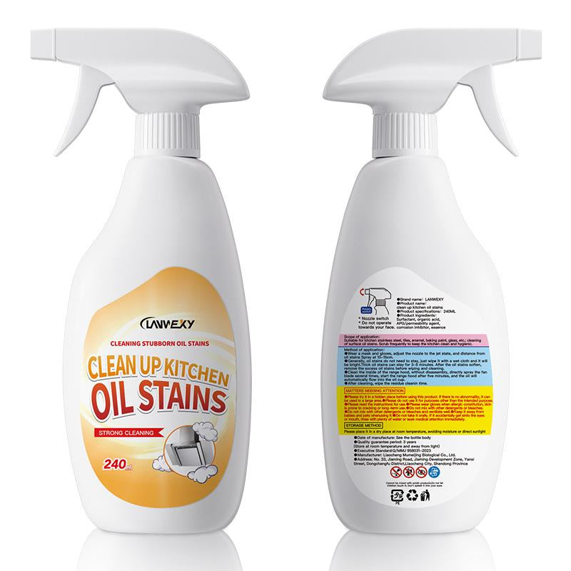 Lanwexy Heavy Duty Degreaser Cleaner Spray for Kitchen, Household, Oven, Stove, Range Hood,Household Kitchen Cleaners