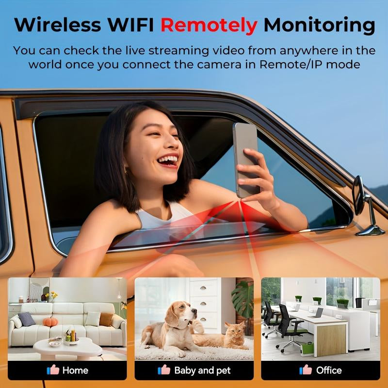 Indoor Security Camera Wireless Anti-Theft Video Recording APP 720P Support Memory Card IP Camera USB Voice X5 Camera