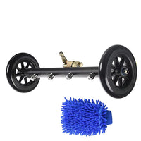 Dual-Function Undercarriage Pressure Washer Cleaner Power Washer under Car Water Broom for Karcher&1/4 Quick-Plug
