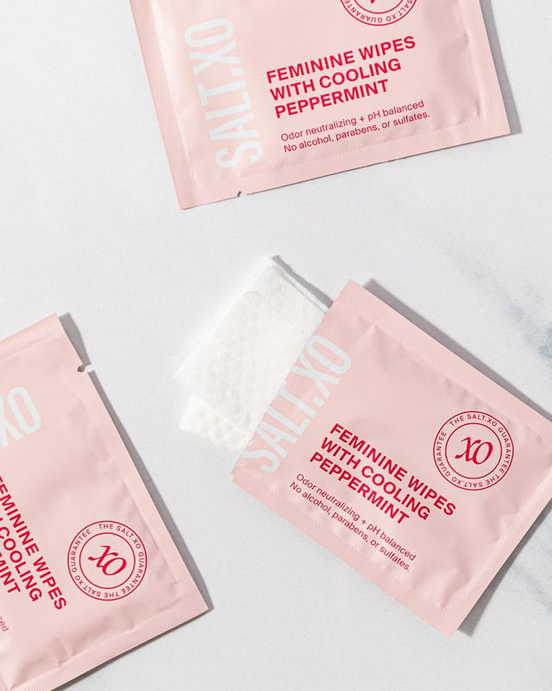 Salt.Xo Fresh All over Feminine Mint Wipes