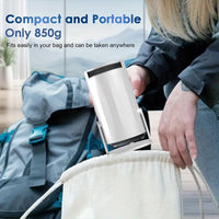 XBJ Mini Portable Projector with Wifi and BT5, 4K Support.Auto Keystone Adjustment, Pneumatic Mouse Remotecontrol for Outdoor/Bedroom Audio Watch